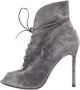 Gianvito Rossi Pre-owned Suede boots Gray Dames - Thumbnail 1