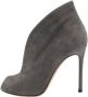 Gianvito Rossi Pre-owned Suede boots Gray Dames - Thumbnail 1