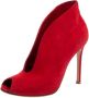 Gianvito Rossi Pre-owned Suede boots Red Dames - Thumbnail 1