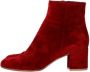 Gianvito Rossi Pre-owned Suede boots Red Dames - Thumbnail 1