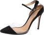 Gianvito Rossi Pre-owned Suede heels Black Dames - Thumbnail 1