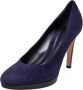 Gianvito Rossi Pre-owned Suede heels Blue Dames - Thumbnail 1