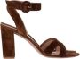 Gianvito Rossi Pre-owned Suede heels Brown Dames - Thumbnail 1