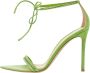 Gianvito Rossi Pre-owned Suede sandals Green Dames - Thumbnail 1