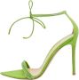 Gianvito Rossi Pre-owned Suede sandals Green Dames - Thumbnail 1