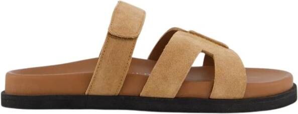 Gibaldi Bruin Suede Ibiza Slipper
