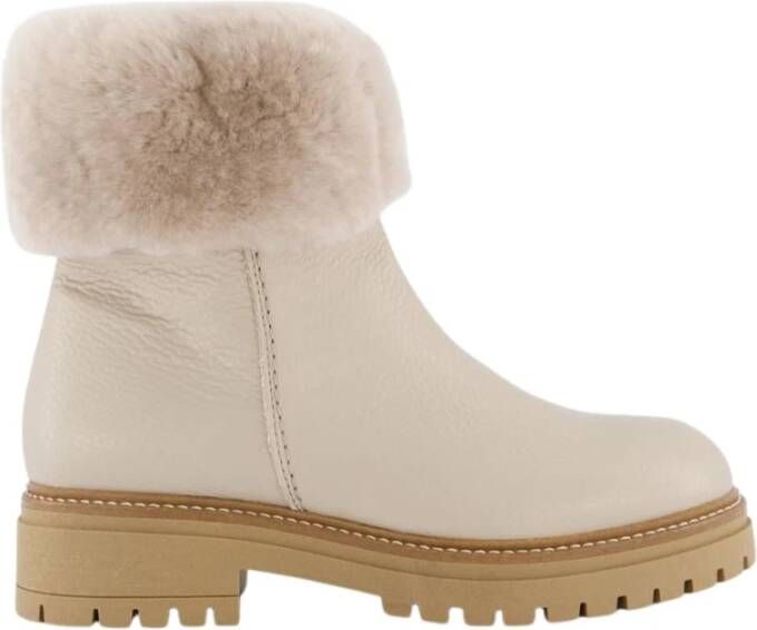 Gibaldi Faux Fur Biker Booties