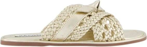 Gibaldi Gevlochten Metallic Slipper