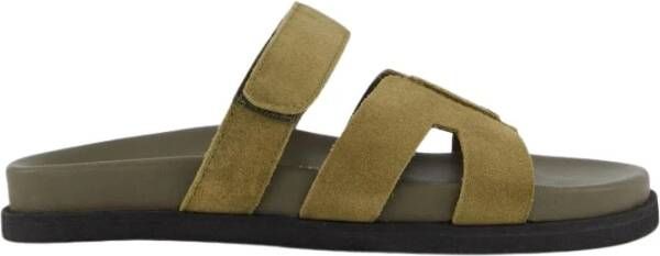 Gibaldi Groene Suède Ibiza Slipper