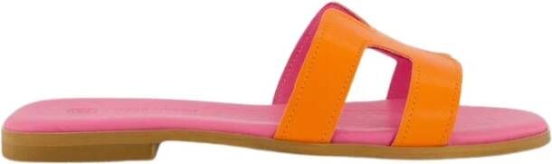 Gibaldi Joy Slippers Oranje Roze