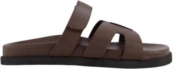 Gibaldi Sofia Slipper Bruin Dames Schoenen