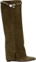 Gibaldi Studded Leather Wedge Boot - Thumbnail 1