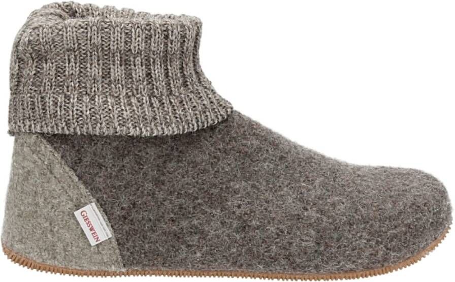 Giesswein Gezellige Gesloten Pantoffels in Taupe