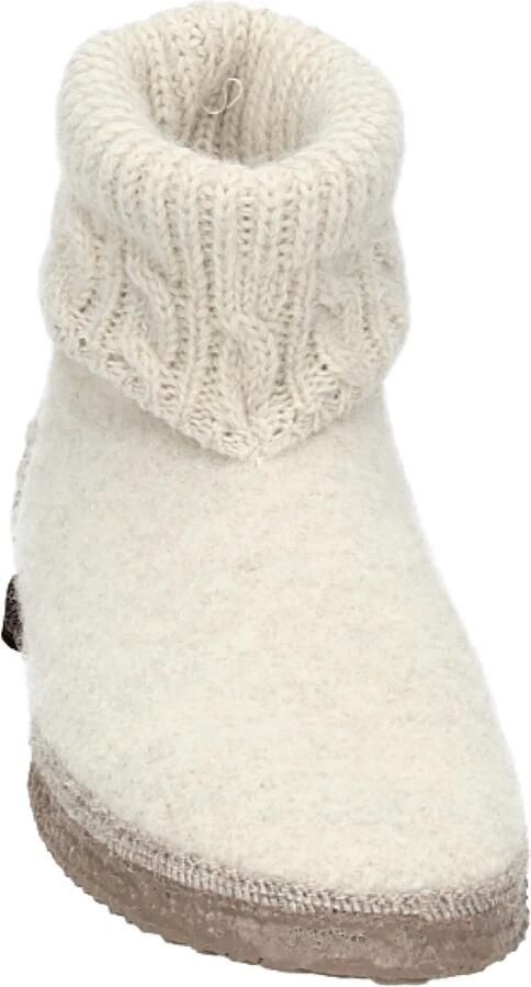 Giesswein FREIBURG~~~~~~~~~~~~~~~~~~~~~~ Dames pantoffels Wit beige