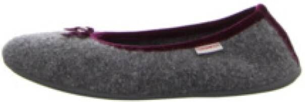 Giesswein Grijze Damesslippers Warm en Comfortabel