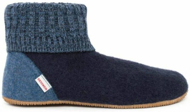 Giesswein Wildpoldsried Pantoffel Blauw Heren