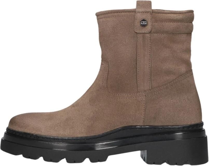 Bruin Tinten G4045 Enkellaarsjes Enkelboots met rits Meisjes Taupe - Foto 5