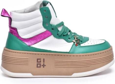 Gio+ Basketbalsneakers met Rubberen Zool