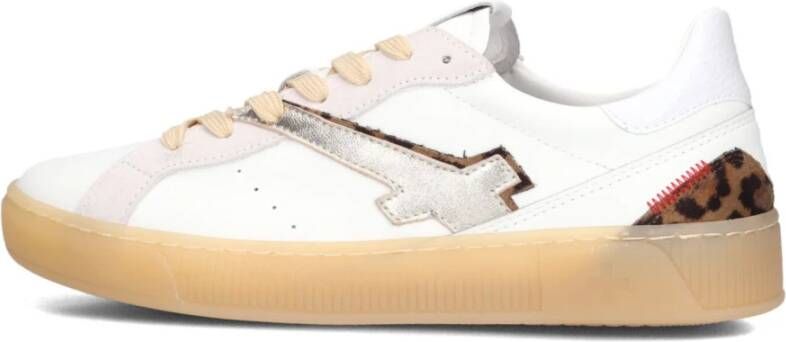 Gio+ Blauw Wit Sneakers Stijlvol Modern Veelzijdig