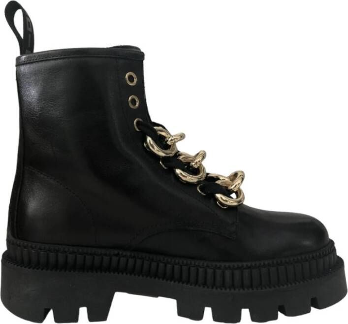 Gio+ Zwarte Laarzen Aly8022