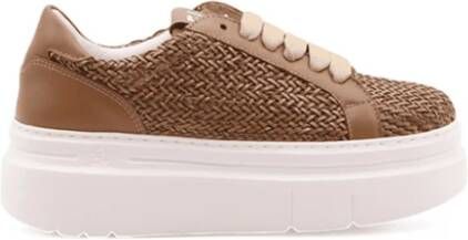 Gio+ Gevlochten leren sneakers Model Aria50B