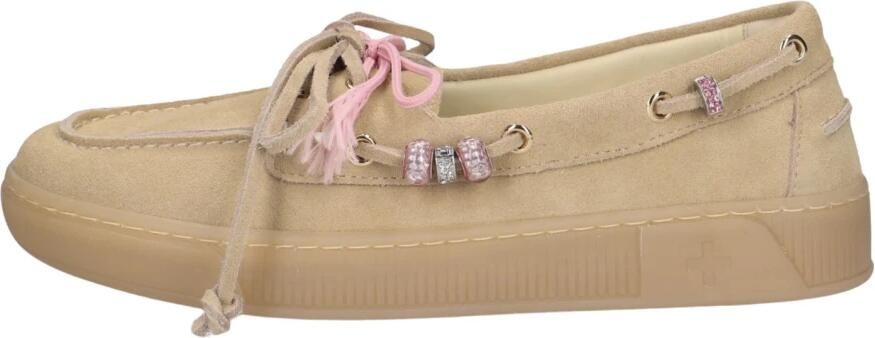 GIO+ Mocassins Dames Moka Maat: 38 Materiaal: Suède Kleur: Beige - Foto 7