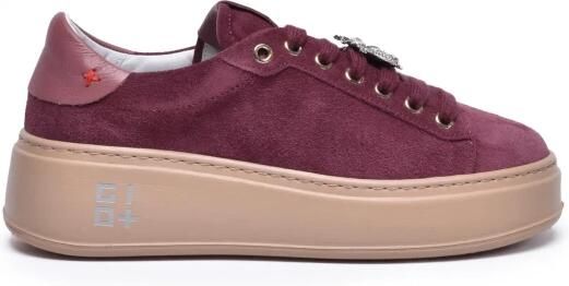 Gio+ Suède Sneakers met 5cm Hak
