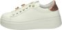 Gio+ Witte sneakers van kalfsleer met gelamineerde hak White Dames - Thumbnail 6