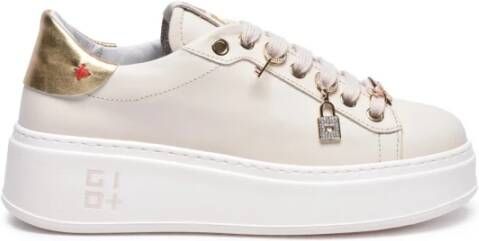 Gio+ Leren Sneakers met 4 cm Hak