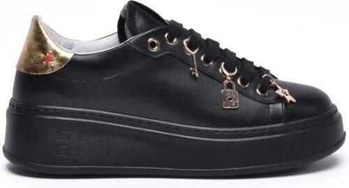 Gio+ Leren Sneakers met 4cm Hak