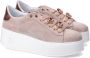 Gio+ Suède sneakers met roze details - Thumbnail 1