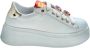 Gio+ Witte lage sneakers Pia140B - Thumbnail 1