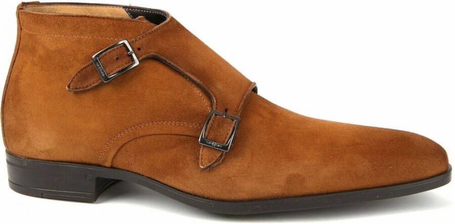 Giorgio Amalfi Schoen Cognac Schoen cm Suede Heren Gespschoenen Double monk strap - Foto 5