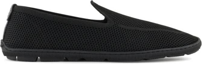 Giorgio Ar i Elegante Zwarte Loafers met Rubberen Zool