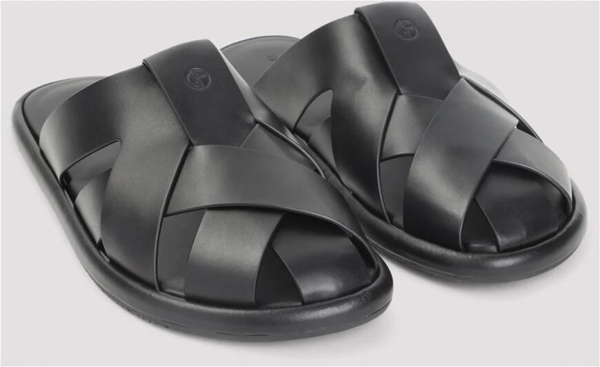 Giorgio Ar i Cross-over Sandalen van Geborsteld Kalfsleer - Foto 2