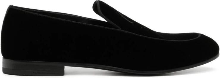 Giorgio Armani Fluwelen Loafers
