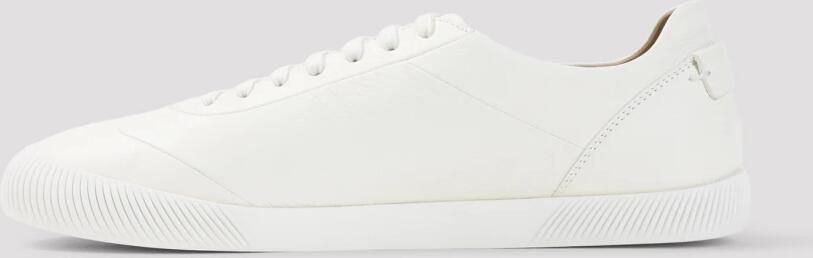 Giorgio Armani Leren sportschoenen met logo-reliëf - Foto 7