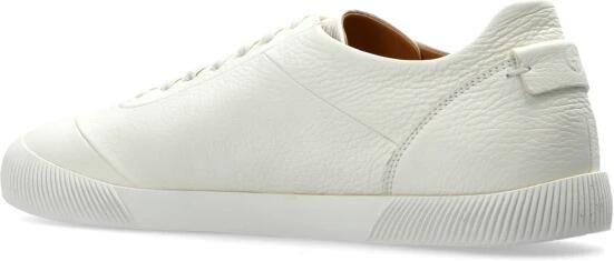 Giorgio Armani Leren sportschoenen met logo-reliëf - Foto 9