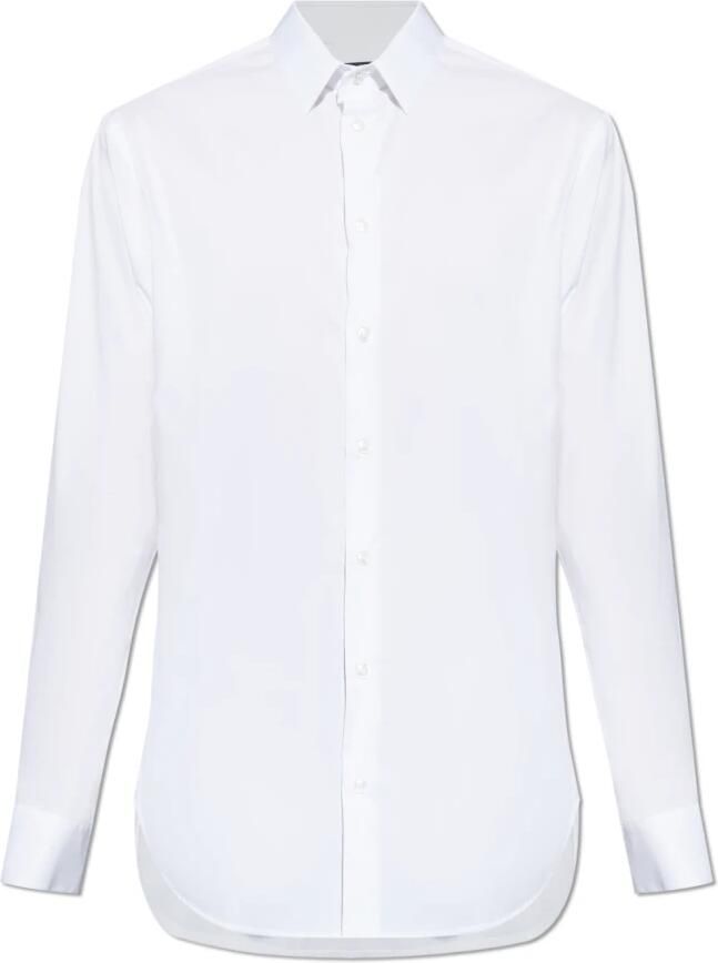 Giorgio Ar i Overhemd van stretchstof met boordverstevigers