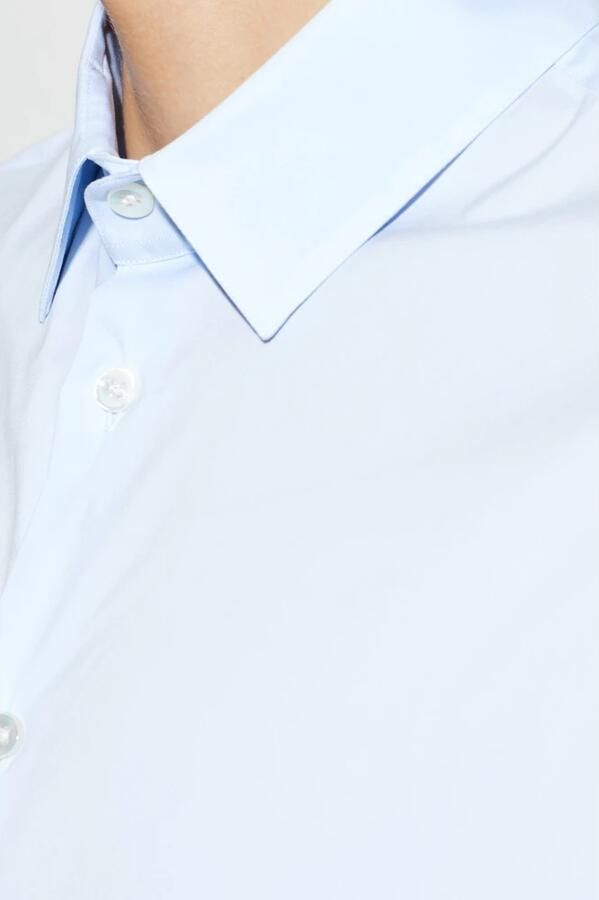 Giorgio Ar i Overhemd van stretchstof met boordverstevigers - Foto 2