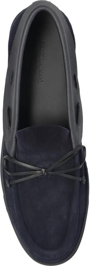 Giorgio Armani Suède Loafers - Foto 6