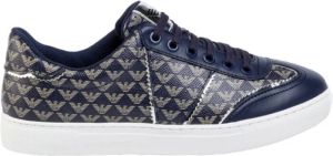 Giorgio Armani Sneakers Blauw Dames
