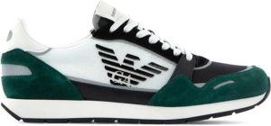 Giorgio Armani Sneakers Groen Heren