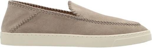 Giorgio Ar i Suede slip-on sneakers