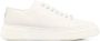 Giorgio Armani Witte Elegante Gesloten Platte Sneakers White Heren - Thumbnail 1