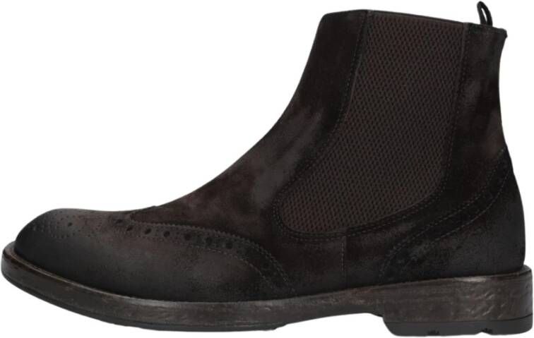 Giorgio Bruine Suède Chelsea Boots Brown Heren