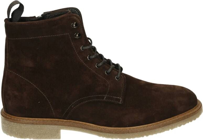 Giorgio HE36402 Vrije tijd half-hoogHeren veterschoenHeren sneakers Bruin