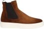 Giorgio Chelsea Boy Boot Bruin Schoen cm Suede Leer Heren - Thumbnail 1