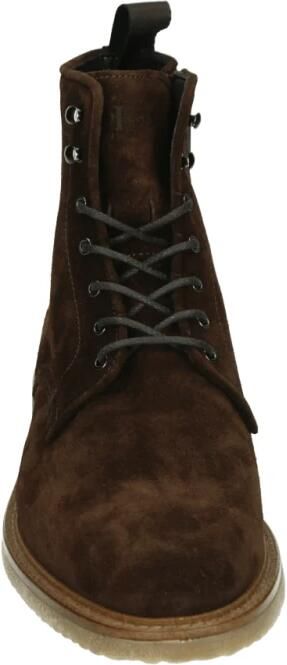 Giorgio HE36402 Vrije tijd half-hoogHeren veterschoenHeren sneakers Bruin - Foto 2