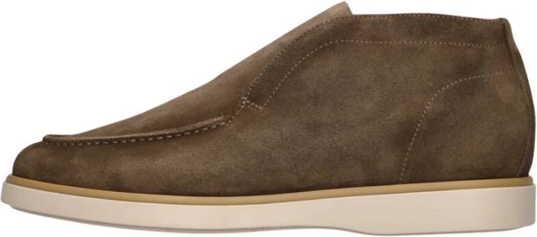 Giorgio Klassieke heren beige leren schoenen